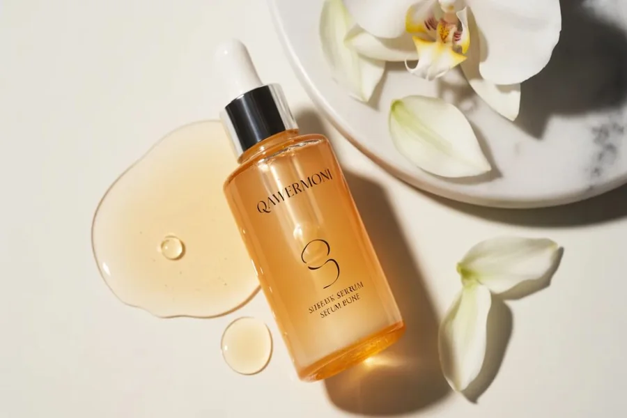 Serum qawermoni for skin